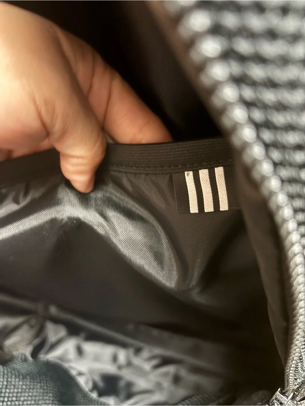 adidas Black Mesh Backpack - Picture 5 of 7